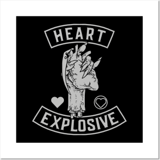 Heart Explosive Posters and Art
